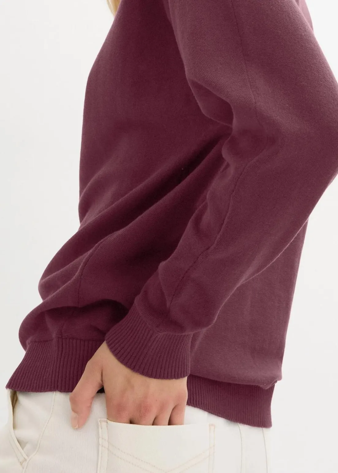 Pullover mit Fledermausärmeln