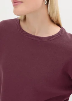 Pullover mit Fledermausärmeln