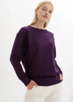 Pullover mit Fledermausärmeln