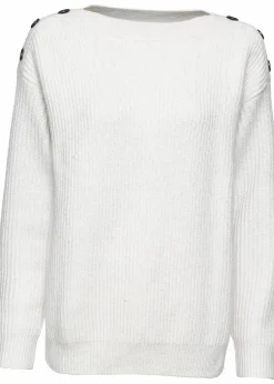 Pullover mit Knöpfen