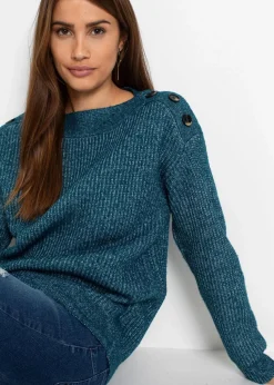 Pullover mit Knöpfen