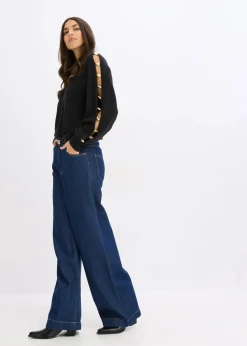 Pullover mit Metall-Perlen