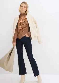 Pullover mit Pailetten