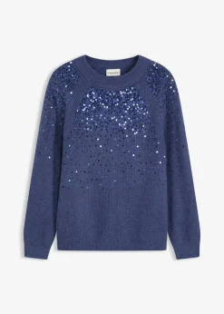 Pullover mit Pailletten