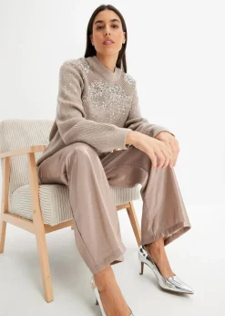 Pullover mit Pailletten