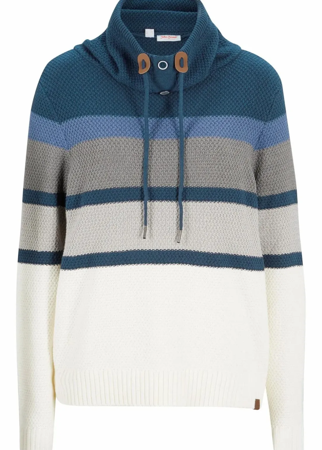 Pullover mit Schlauchkragen