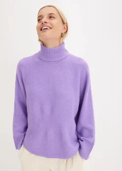 Pullover mit Stehkragen