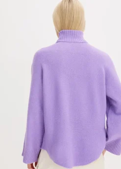 Pullover mit Stehkragen