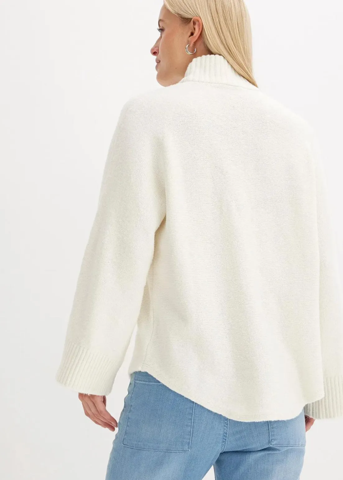 Pullover mit Stehkragen