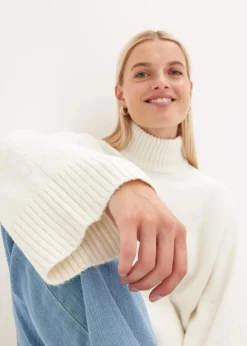 Pullover mit Stehkragen