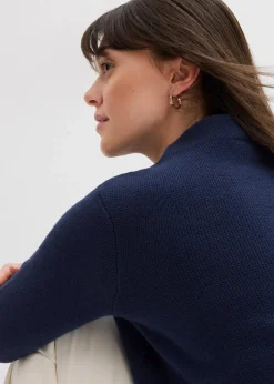 Pullover mit Stehkragen