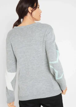 Pullover mit Sternendruck
