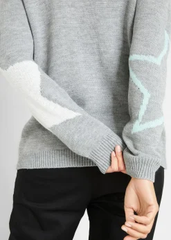 Pullover mit Sternendruck