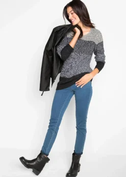 Pullover mit Streifenmuster