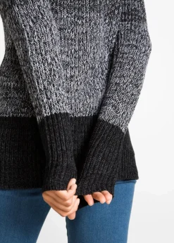 Pullover mit Streifenmuster