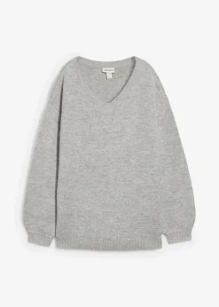 Pullover mit V-Ausschnitt
