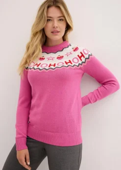 Pullover mit Weihnachtsmotiv