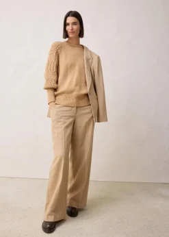 Pullover mit Woll-Anteil