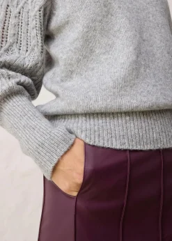 Pullover mit Woll-Anteil