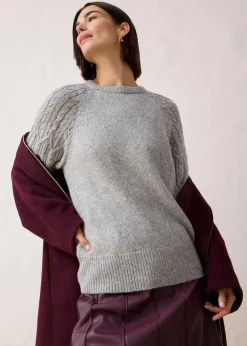 Pullover mit Woll-Anteil