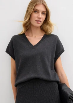 Pullunder aus reiner Baumwolle