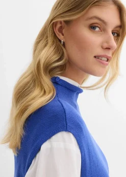 Pullunder aus reiner Baumwolle