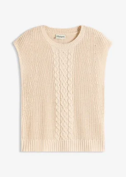 Pullunder mit Baumwollanteil