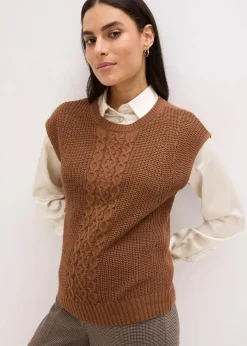 Pullunder mit Baumwollanteil