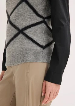 Pullunder mit Federgarn