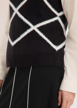 Pullunder mit Federgarn