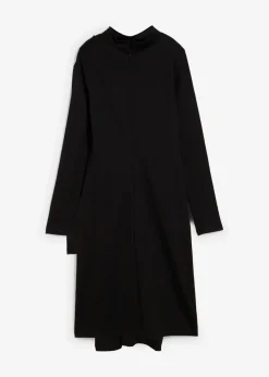 Punto Di Roma Kleid mit Stehkragen