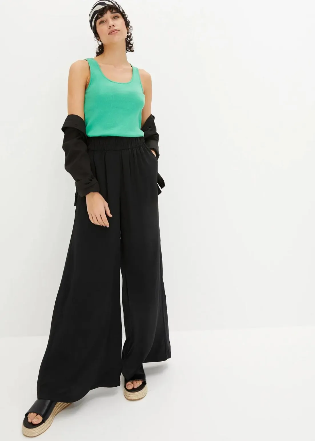 Ripp-Top aus reiner Bio-Baumwolle