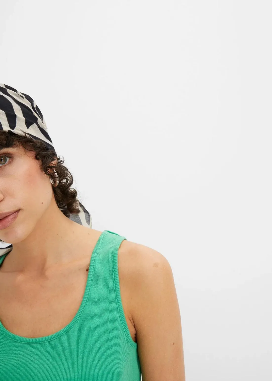 Ripp-Top aus reiner Bio-Baumwolle