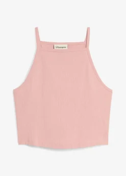 Ripp-Top aus reiner Bio-Baumwolle
