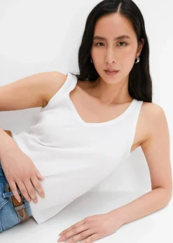 Ripp-Top aus reiner Bio-Baumwolle (2er Pack)