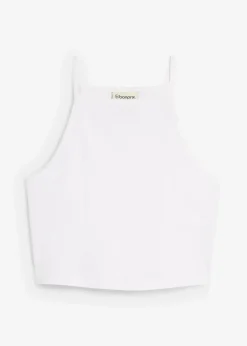 Ripp-Top aus reiner Bio-Baumwolle