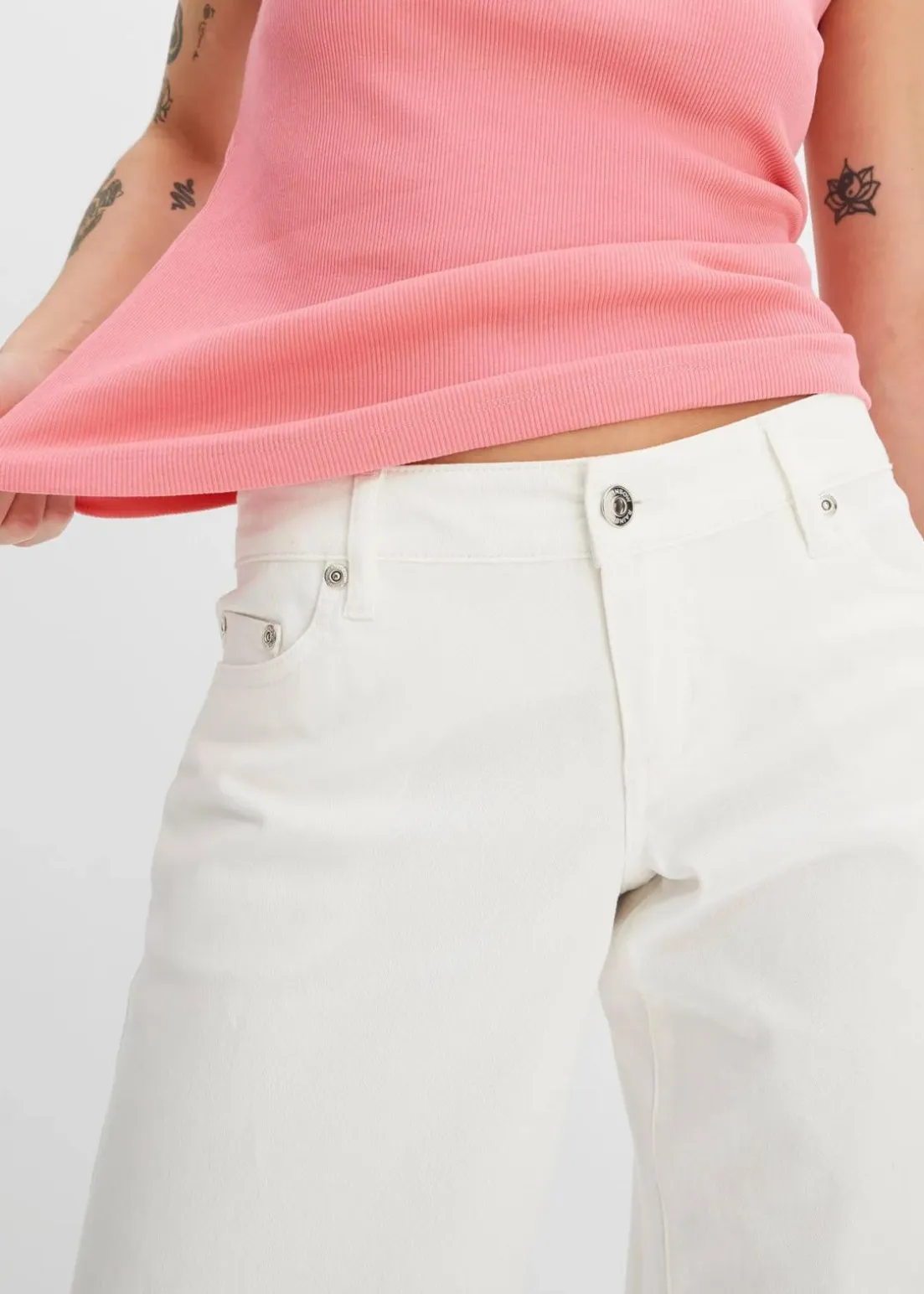 Ripp-Top aus reiner Bio-Baumwolle (2er Pack)