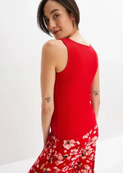 Ripp-Top aus reiner Bio-Baumwolle (2er Pack)