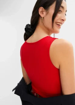 Ripp-Top aus reiner Bio-Baumwolle (2er Pack)