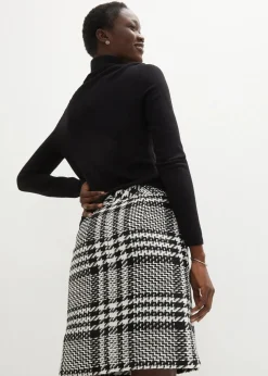 Rock aus softem Bouclégarn