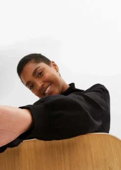 Rollkragenpullover aus Viskose-Mix