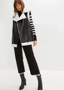 Rollkragenpullover aus Viskose-Mix