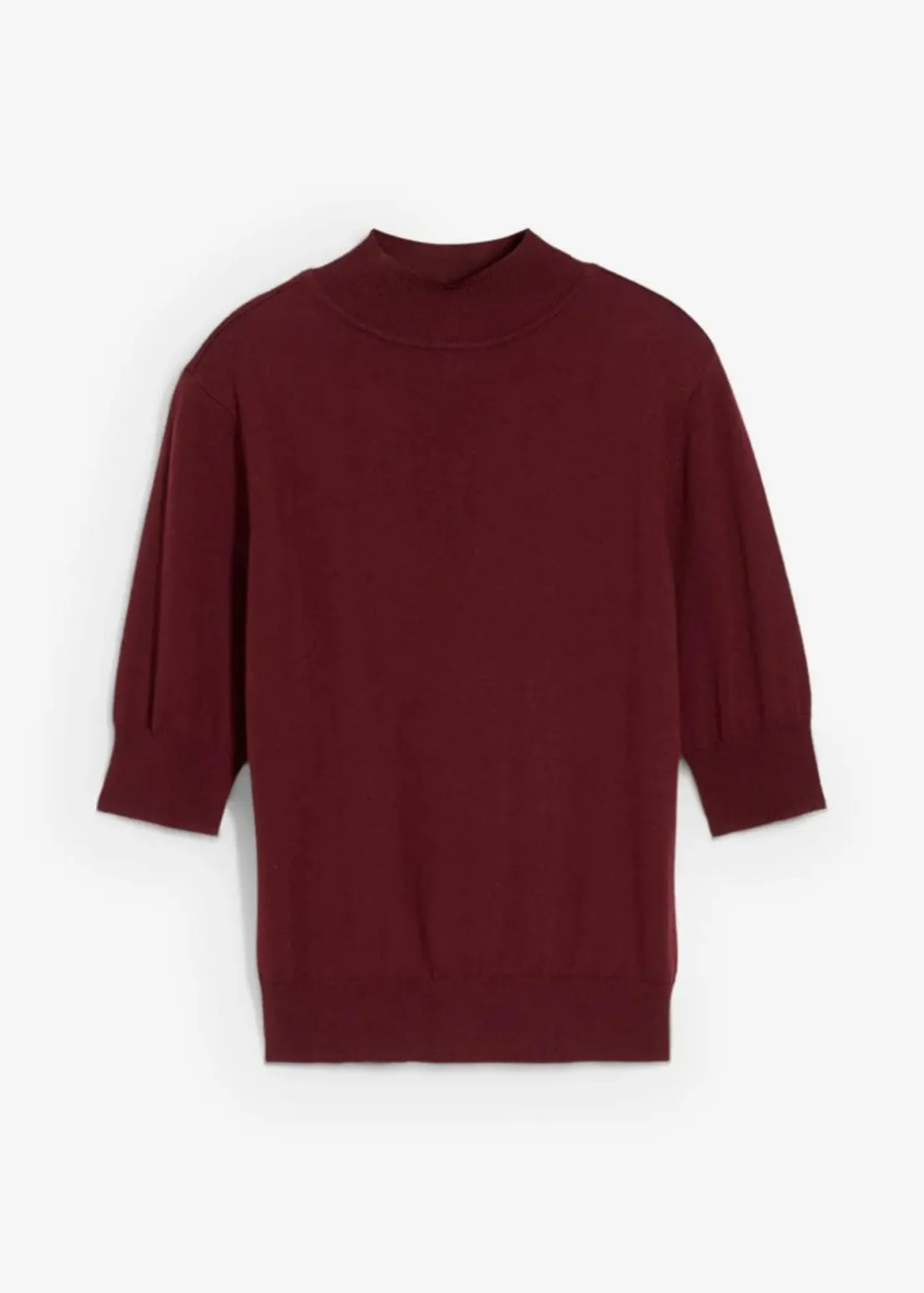 Rollkragenpullover aus weichem Woll-Mix