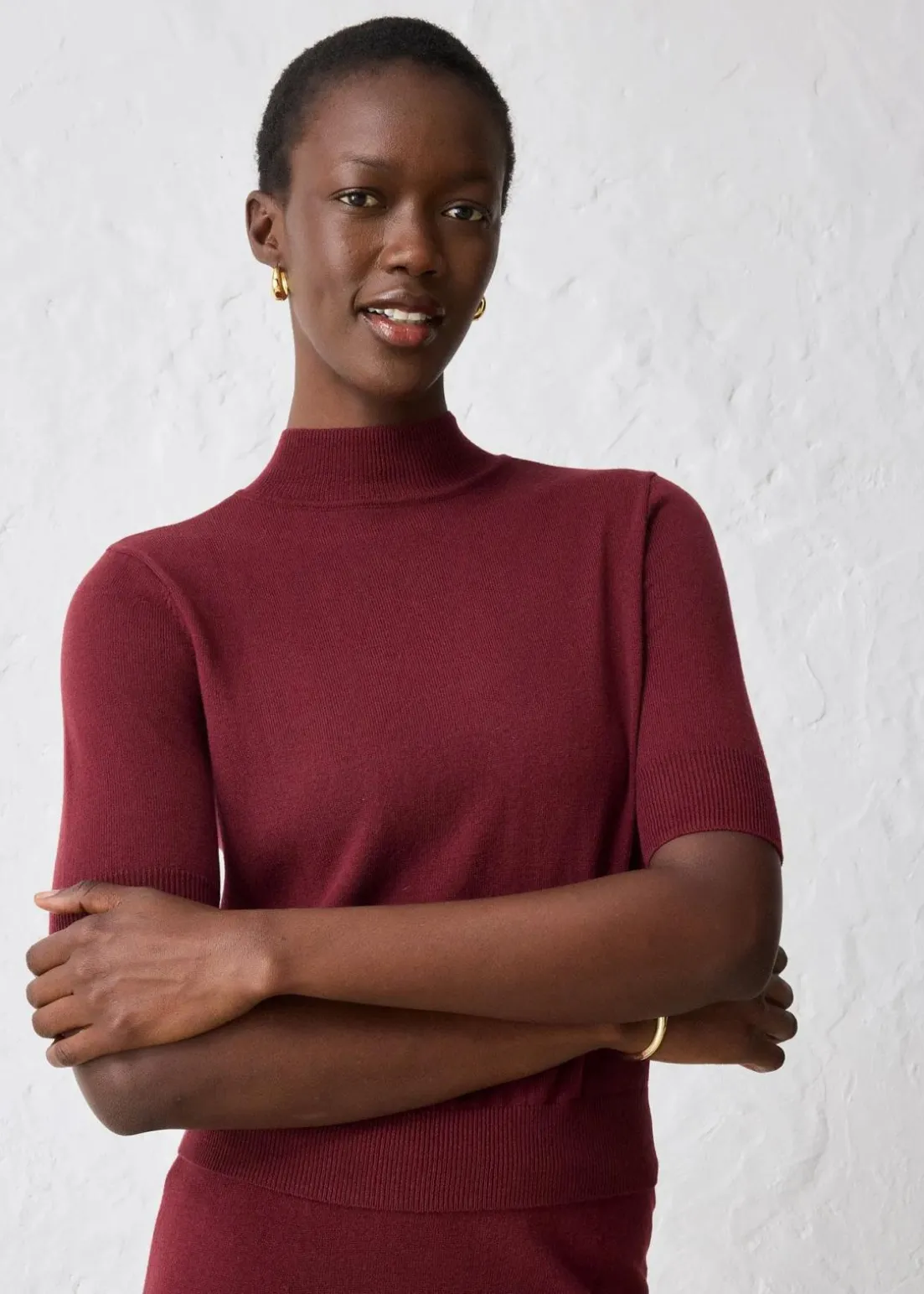 Rollkragenpullover aus weichem Woll-Mix