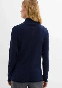 Rollkragenpullover aus weichem Kaschmir-Mix