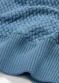 Rollkragenpullover mit Merinowolle