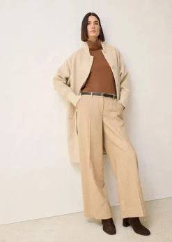 Rollkragenshirt mit Woll-Anteil