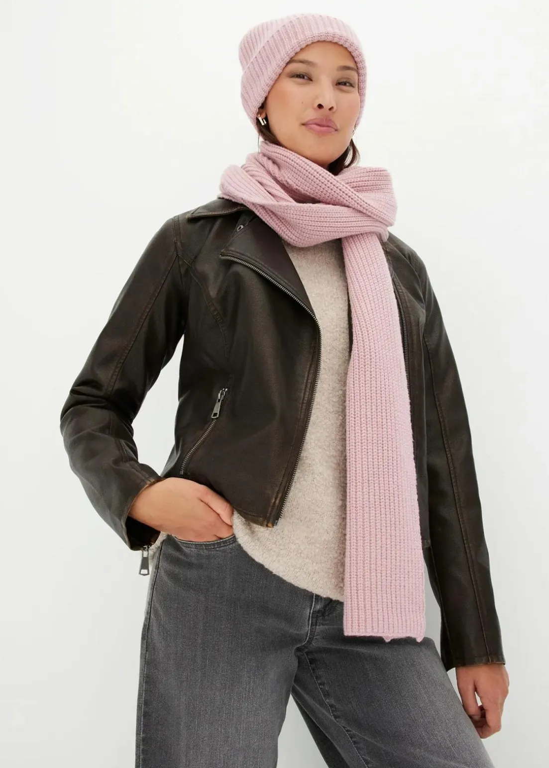 Schal und Mütze (2-tlg.Set)