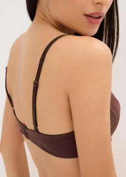 Schalen-BH mit edlem Glanzeffekt