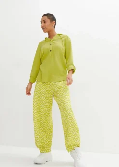 Schlupfbluse aus luftigem Musselin